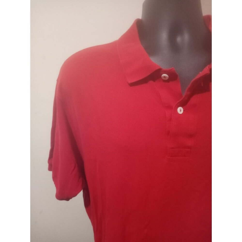 Lacoste Short Sleeve  Polo Shirt Red Men's Size 8 USA 2XL Alligator France - Picture 6 of 14